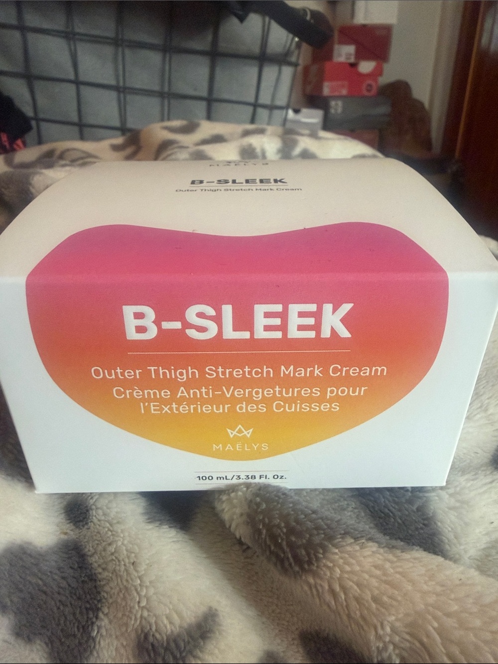 MAËLYS B-SLEEK Outer Thigh Stretch Mark Cream 3.38 oz New in Box